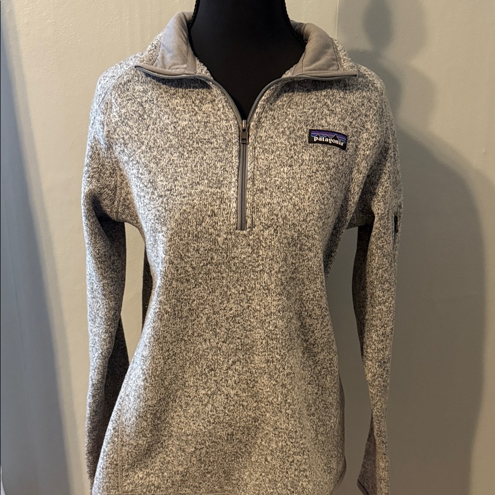 Patagonia Women's Heathered Gray Fleece Pullover